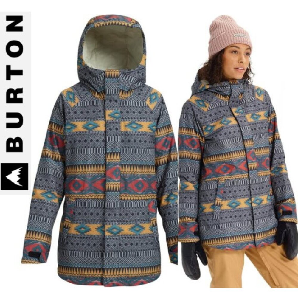 Burton Gore-Tex Kaylo Shell Jacket Womens Large Snowboard Ski